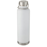 Branded Thor 1 L copper vacuum insulated water bottle