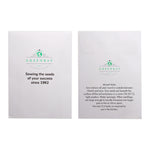 Seed Pack in White Paper Envelope