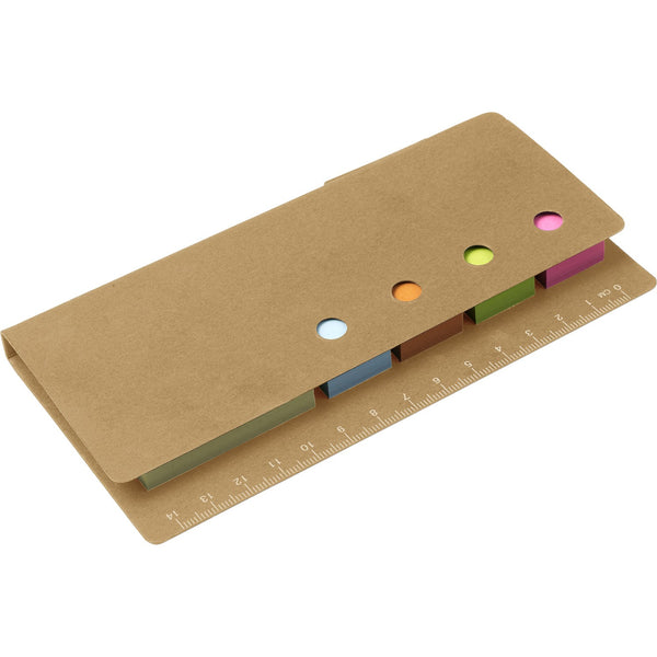 Branded Cleton Cardboard holder with ruler