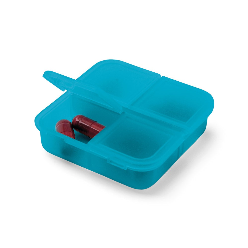 ROBERTS. Pill box with 4 dividers