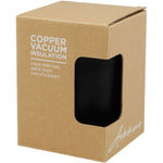 Lagan 300 ml copper vacuum insulated stainless steel tumbler with bamboo lid