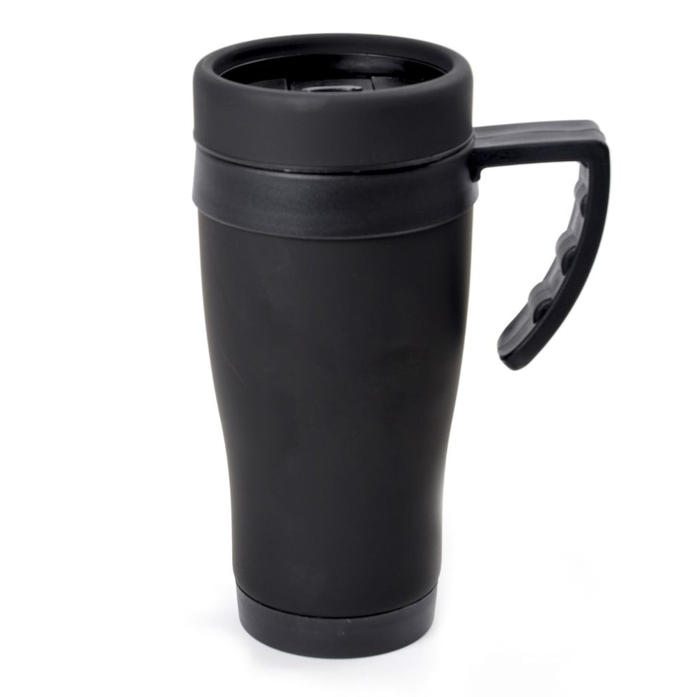 Branded Oregon Matt Black Travel Mug