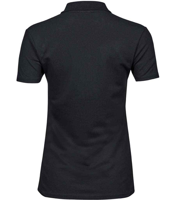 Tee Jays Ladies Luxury Stretch Polo Shirt Black