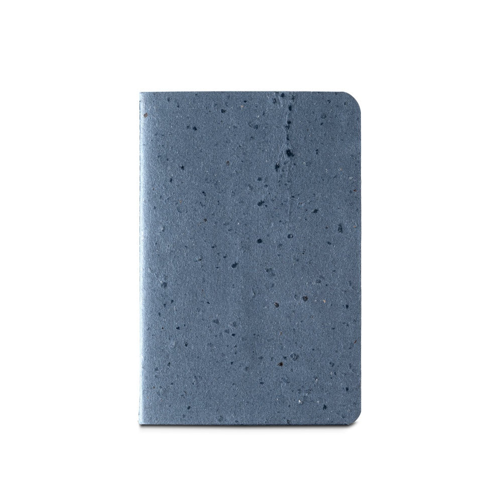 COFFEEPAD SOFT. A6 notepad with flexible cover made from coffee husk waste (66%)
