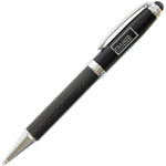 Branded CARBON FIBRE STS ball pen with Chrome Undercoat