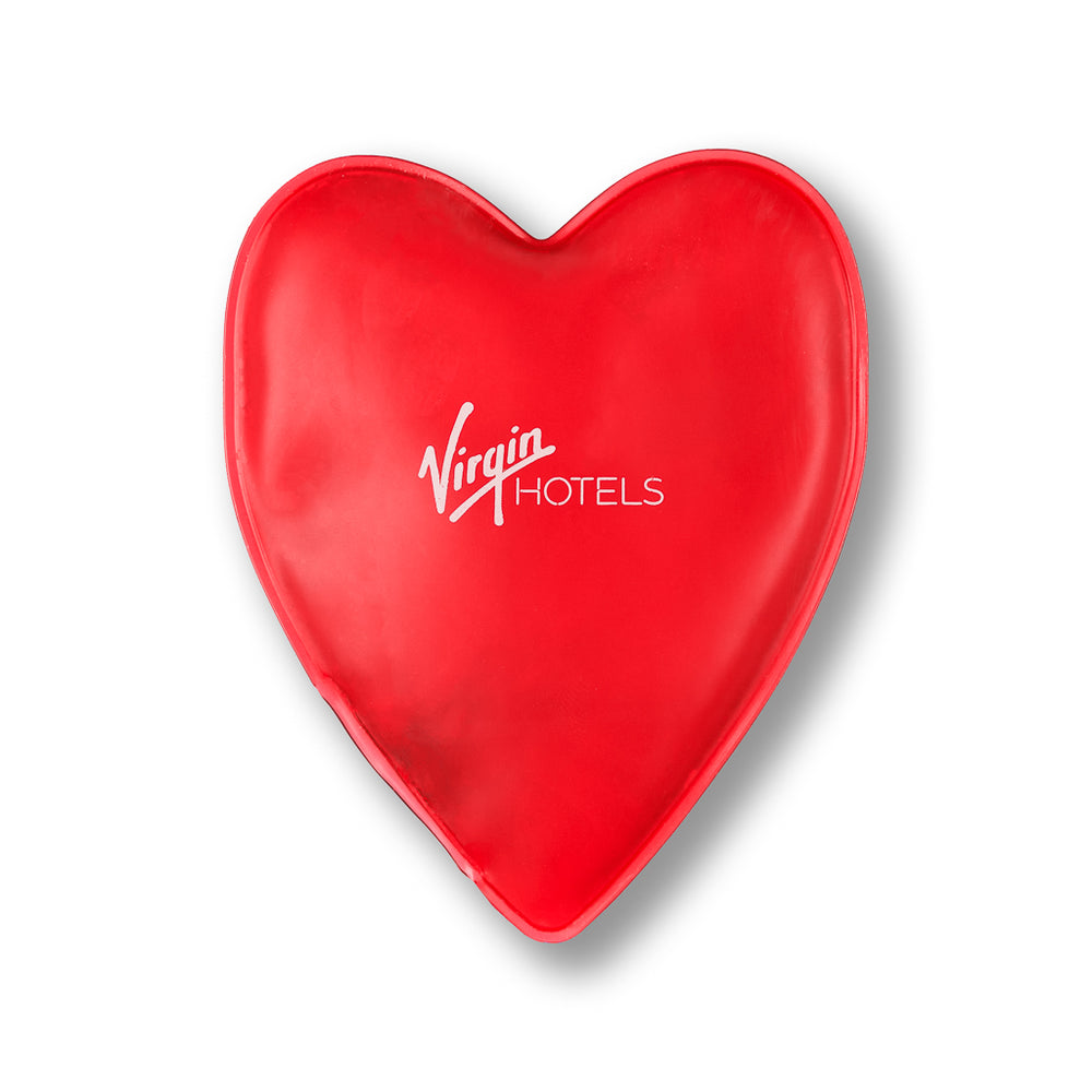 Branded Hand warmer in heart shape