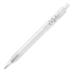 Branded GRS RPET X8 transparent pen