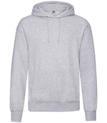 Fruit of the Loom Classic Hooded Sweatshirt Heather Grey