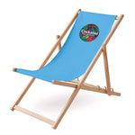 Branded Beach chair in wood