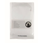 Branded Biodegradable poncho and bag