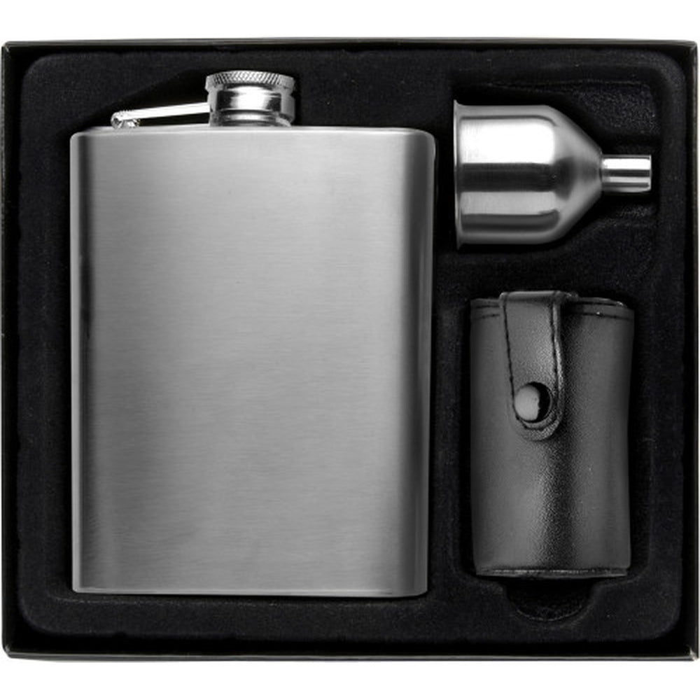 Branded Hillylands Hip flask