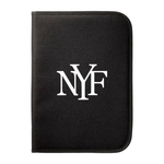 Branded Berkely A4 zippered portfolio
