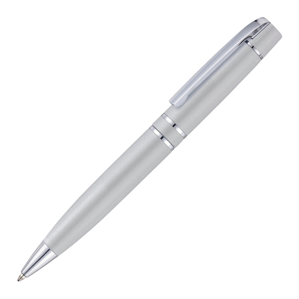 Branded DUKE ball pen with chrome trim