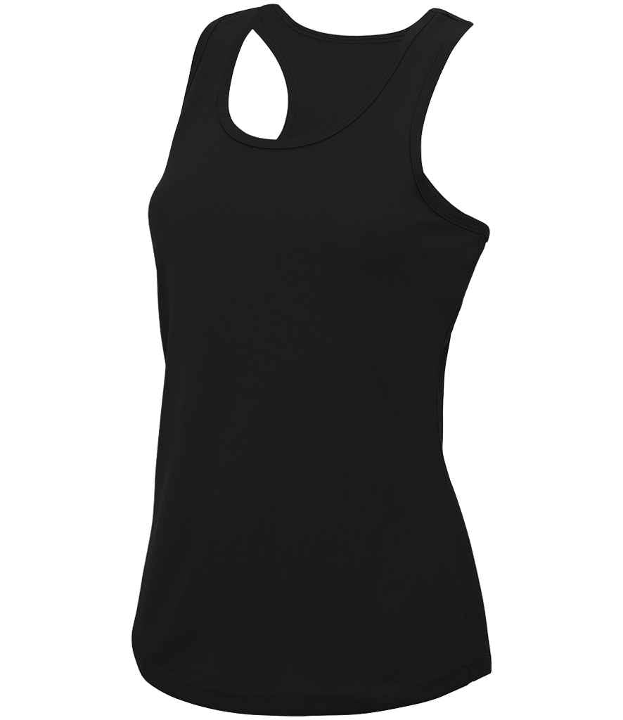 AWDis Ladies Cool Vest Jet Black