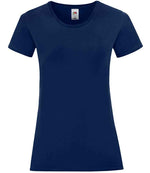 Fruit of the Loom Ladies Iconic 150 T-Shirt Navy