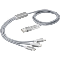 Versatile 5-in-1 charging cable
