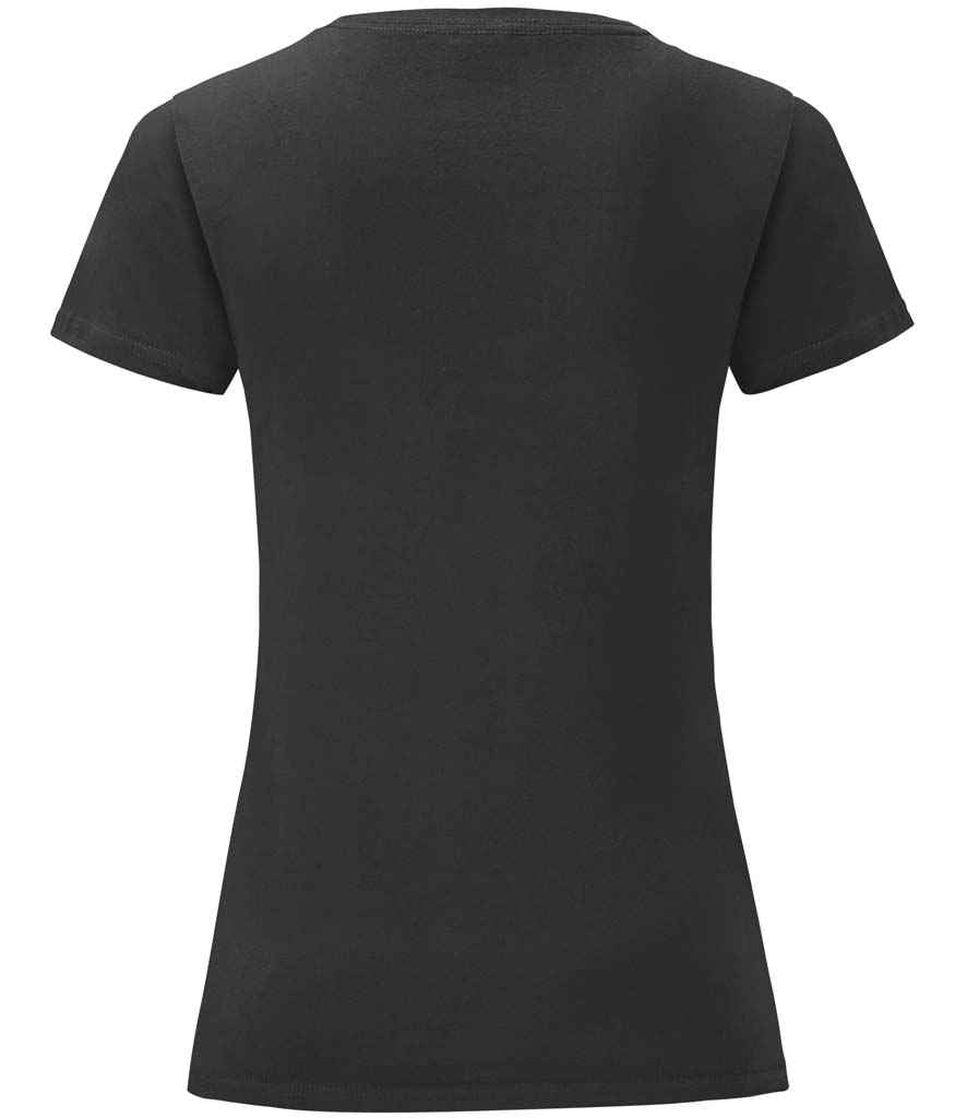Fruit of the Loom Ladies Iconic 150 T-Shirt Black