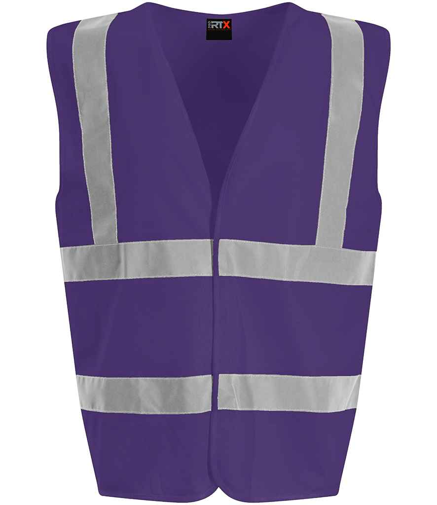 Pro RTX High Visibility Waistcoat Purple