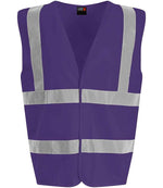 Pro RTX High Visibility Waistcoat Purple