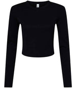 Branded Bella Micro Rib Long Sleeve Baby T-Shirt