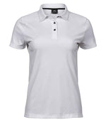 Tee Jays Ladies Luxury Sport Polo Shirt White