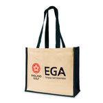 Keswick Jute & Canvas Bag