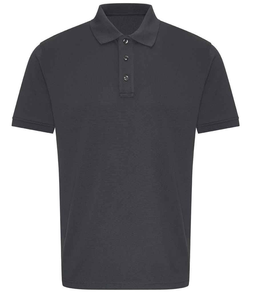 Pro RTX Pro Wicking Piqué Polo Shirt Solid Grey
