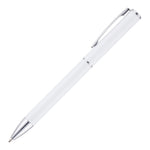 Branded CATESBY metal twist action ball pen