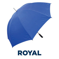 Economy Golf Umbrella with Black Grip Handle - 1300mm