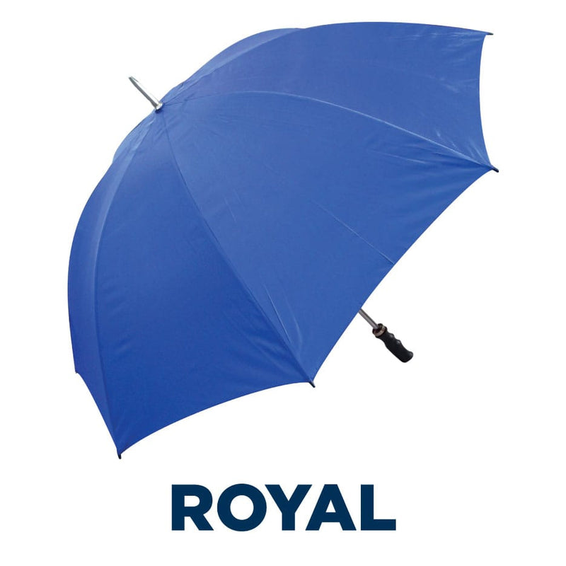 Economy Golf Umbrella with Black Grip Handle - 1300mm