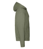 Fruit of the Loom Premium Zip Hooded Sweatshirt Classic Olive
