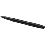 Branded Parker IM achromatic ballpoint and rollerball pen set with gift box