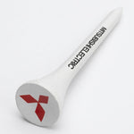 70mm Bamboo Golf Tees - Straight Line & Cup Print