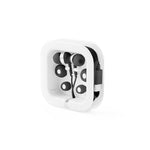PRESLEY. Recycled ABS earphones with built-in microphone
