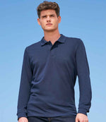 SOL'S Perfect Long Sleeve Piqué Polo Shirt French Navy