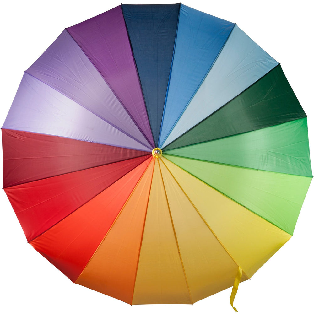 Daniells Rainbow polyester umbrella