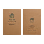 Seed Pack in Kraft Paper Envelope Sunflower