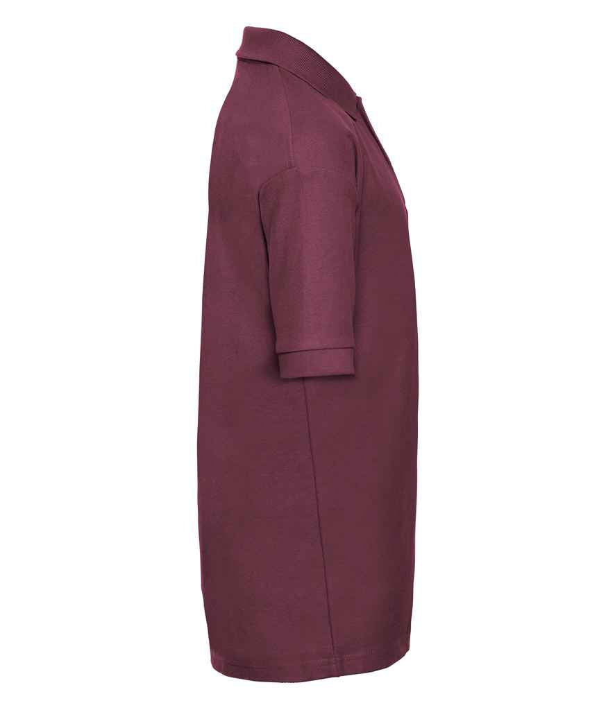 Russell Schoolgear Kids Poly/Cotton Piqué Polo Shirt Burgundy