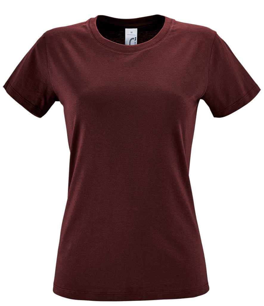 SOL'S Ladies Regent T-Shirt Burgundy