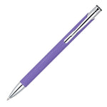 MOLE-MATE ball pen with chrome trim Purple