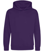 AWDis Kids Hoodie Purple