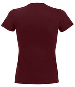 SOL'S Ladies Imperial Heavy T-Shirt Burgundy