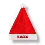 Embroidered Plush Santa Hat | Custom Branded Christmas Hats | No Minimum Order