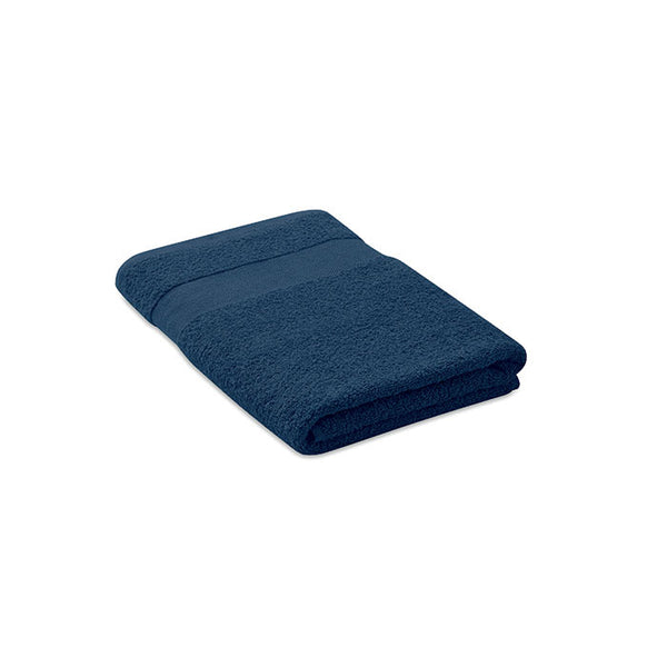 Towel organic cotton 140x70cm Blue