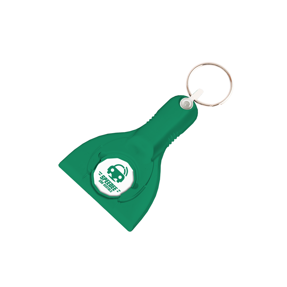 Ice Pop Ice Scraper Trolley Coin Keyring