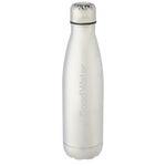 Branded Cove 500 ml vacuum insulated stainless steel bottle