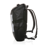 Branded PU high visibility easy access 15.6" laptop backpack