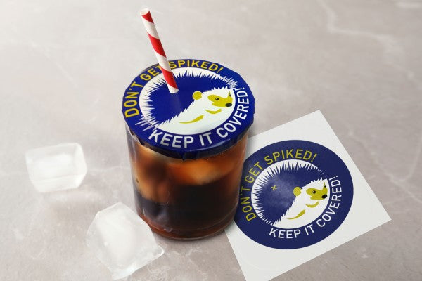Branded Anti Spike Drink Safety Covers UK from £0.09p