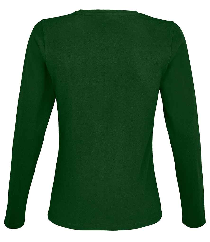 Branded SOL'S Ladies Imperial Long Sleeve T-Shirt
