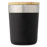 Lagan 300 ml copper vacuum insulated stainless steel tumbler with bamboo lid